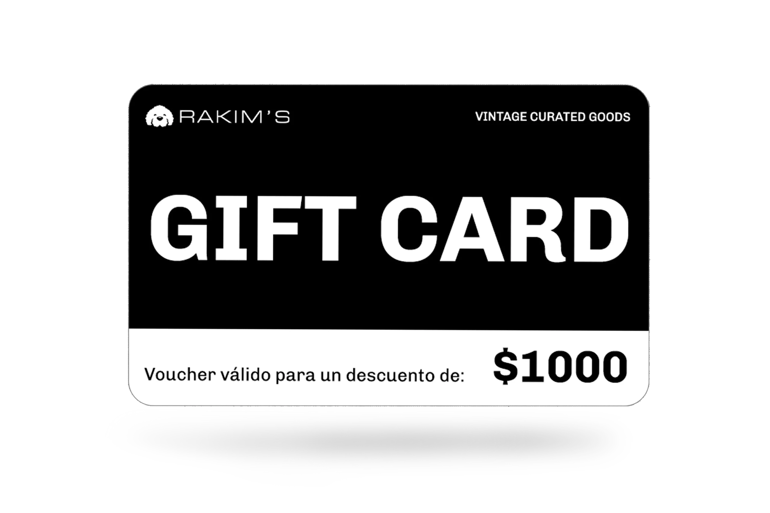 Gift Card $1000 2